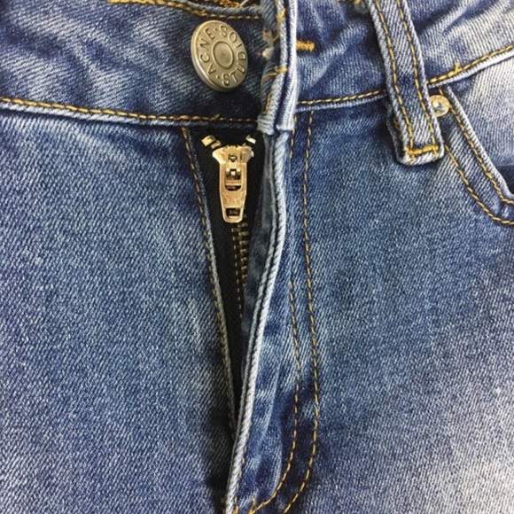 Acne Studios Pin Storm High Rise Skinny Jeans - Picture 7 of 8